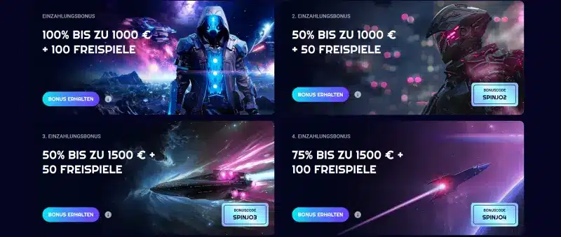 Spinjo Casino Bonus