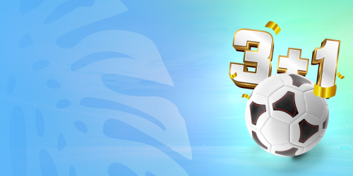 3+1 Jede 4. Wette ist gratis