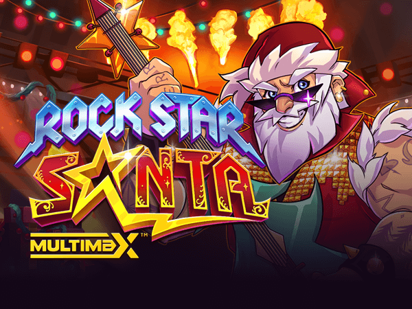 Rock star Santa